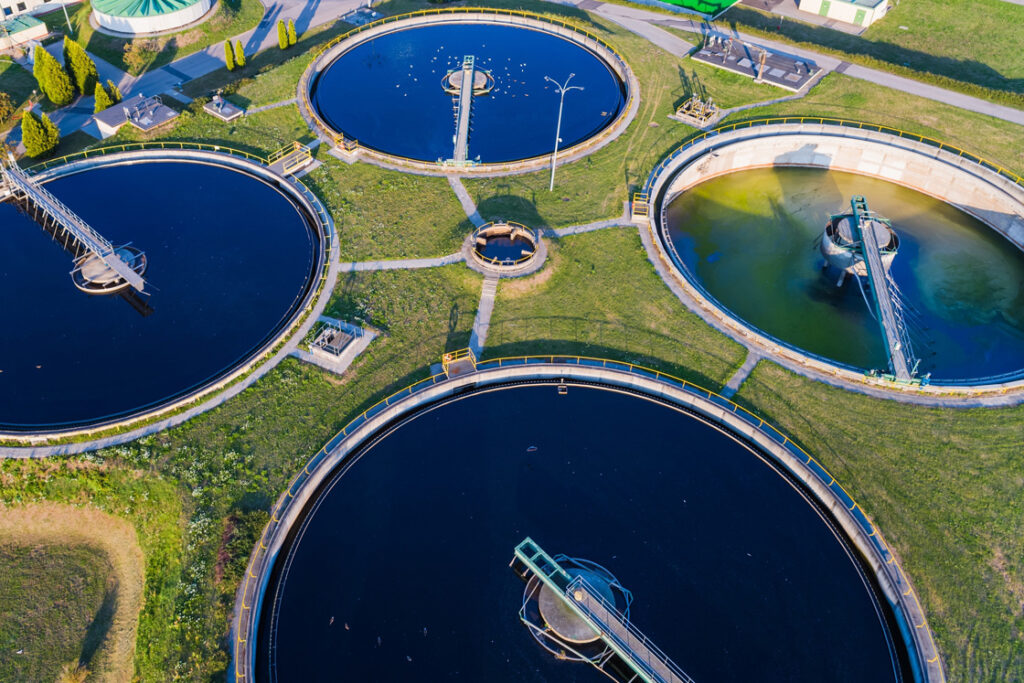 wastewater treatment plants